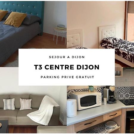 Appartement 2 Chambres Avec Parking Prive Gratuit Dijon Kültér fotó
