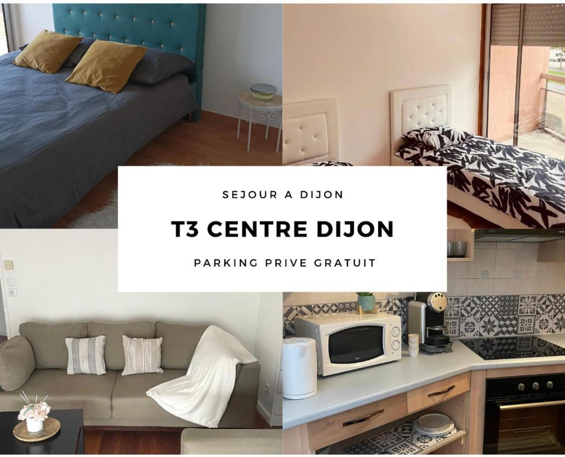 Appartement 2 Chambres Avec Parking Prive Gratuit Dijon Kültér fotó